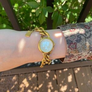 Vintage Barbie Gold Charm Watch